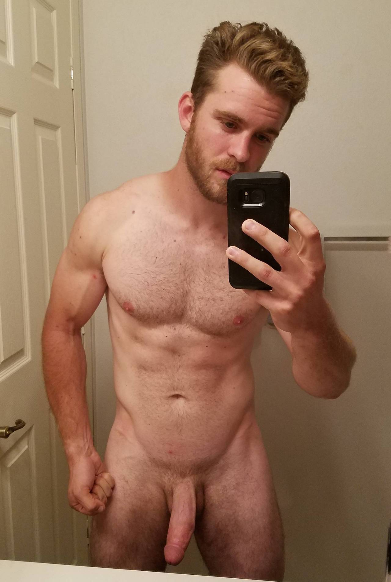 naked jocks bathroom selfie