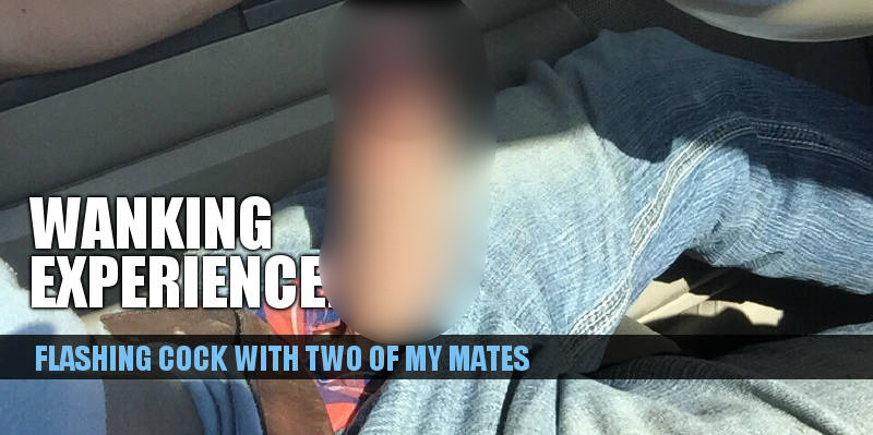 read about mates flashing cock