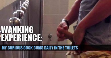 read about wanking in the office restroom