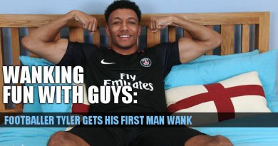 click to see straight footballer tyler in a massage and wank